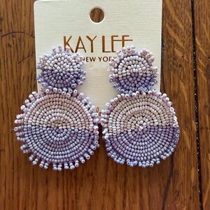 Kay Lee Beaded Statement Earrings Handmade with ❤️